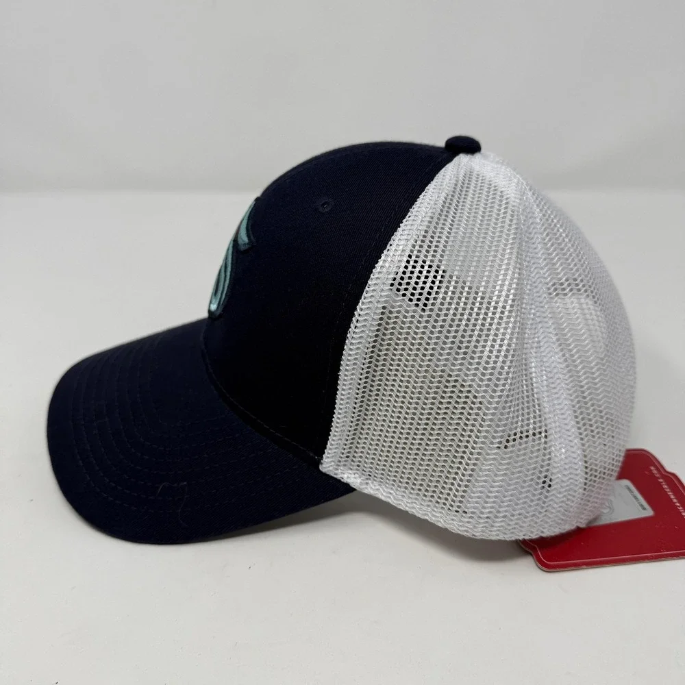 Seattle Kraken Hat Cap Snap Back Mens One Size Blue NHL Hockey American Needle